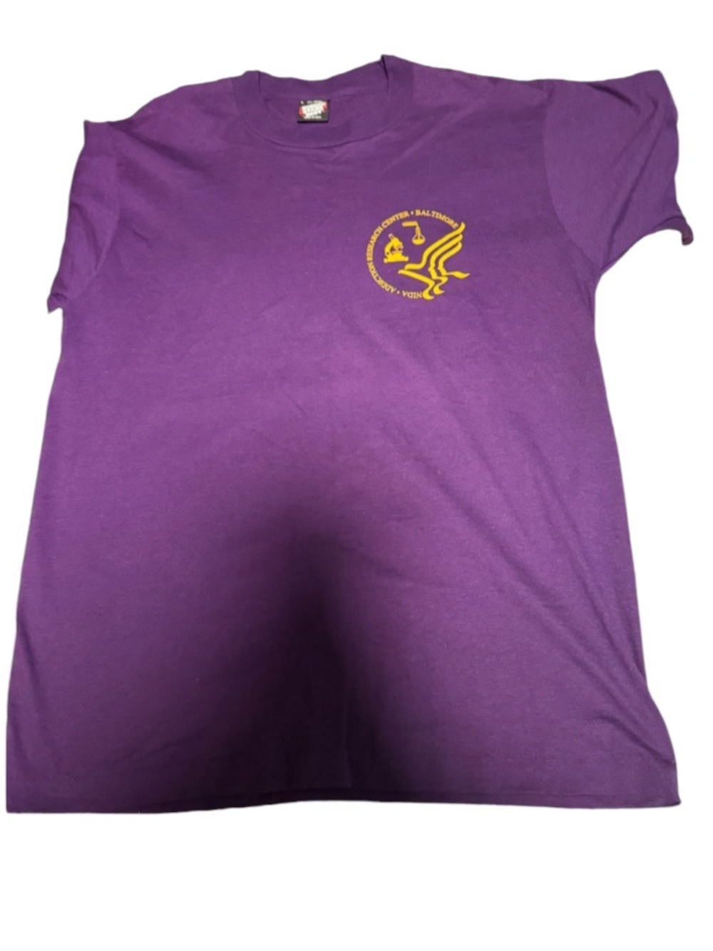 Screen stars best t shirt size L purple